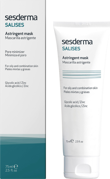 Sesderma Salises maska oczyszczająca zaskórniki do cery tłustej i mieszanej 75 ml (8470003782326) - obraz 1