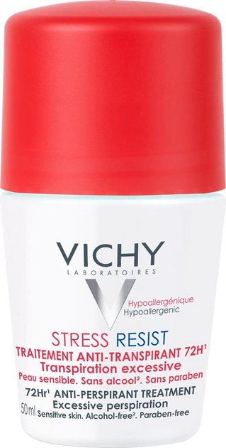Vichy intensywny dezodorant w kulce 72 godziny ochrony 50 ml (3337871324001) - obraz 2
