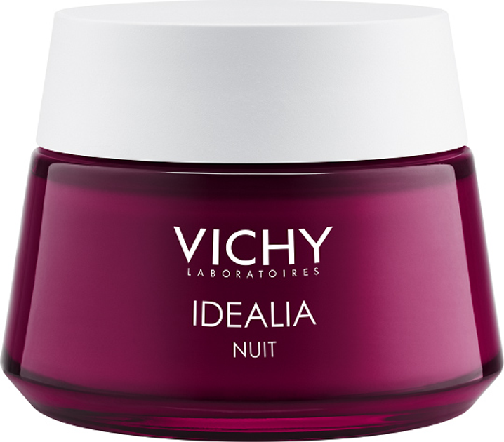 Vichy Idealia żel-balsam do twarzy na noc regenerujący 50 ml (3337871330118) - obraz 2