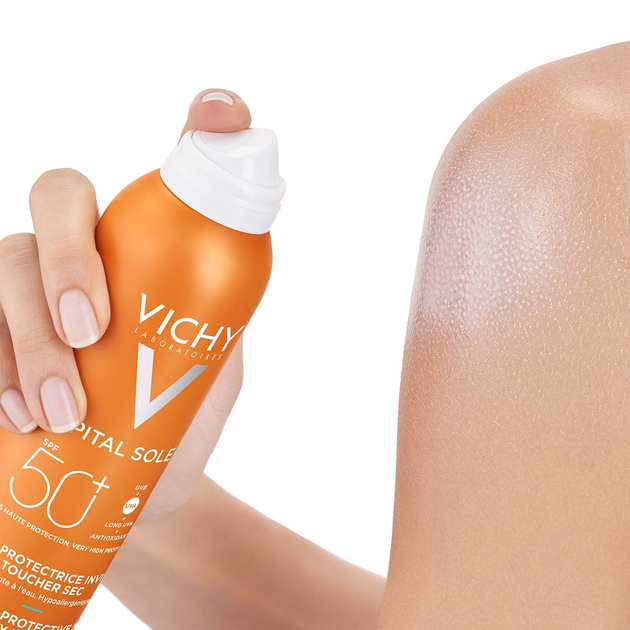 Filtr przeciwsłoneczny nawilżający wodoodporny spray-welon Vichy Capital Soleil SPF50 200 ml (3337871325770) - obraz 3