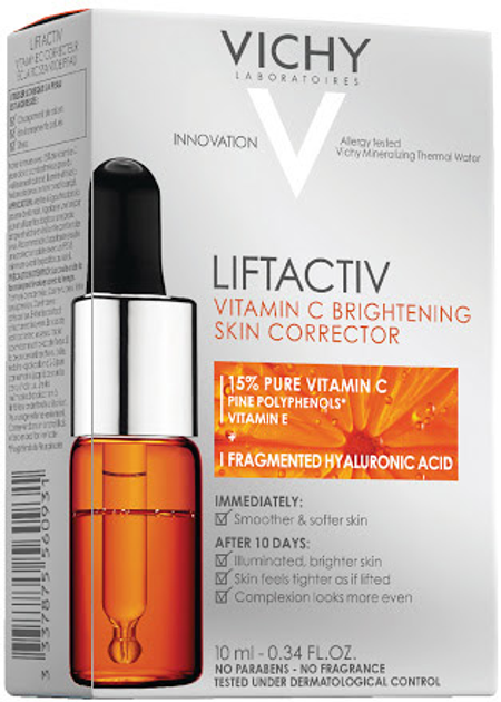 Vichy Liftactiv intensywne serum antyoksydacyjne przywracające skórze twarzy oznaki zmęczenia 10 ml (3337875560931) - obraz 1