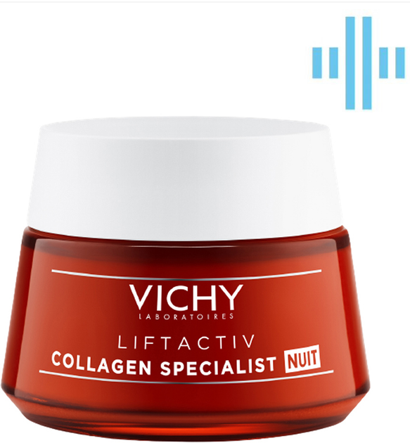 Krem przeciwstarzeniowy Vichy Liftactiv Collagen Specialist Night Cream 50 ml (3337875722520) - obraz 1
