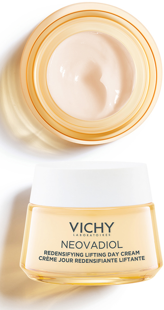 Krem przeciwstarzeniowy na dzień Vichy Neovadiol zwiększający gęstość i elastyczność suchej skóry twarzy 50 ml (3337875774161) - obraz 6