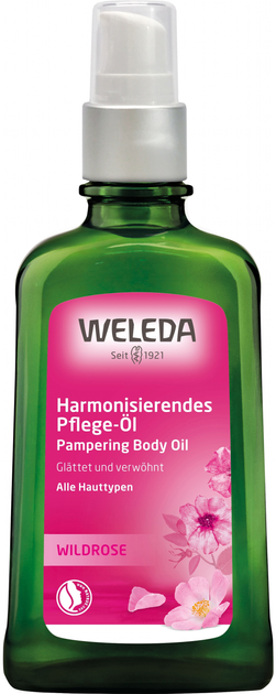 Гармонізувальна олія для тіла Weleda Трояндова 100 мл (4001638099394) - зображення 1