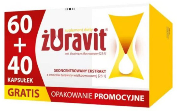 Біологічно активна добавка Polpharma ZUravit 60+40 капсул (5903060617445) - зображення 1