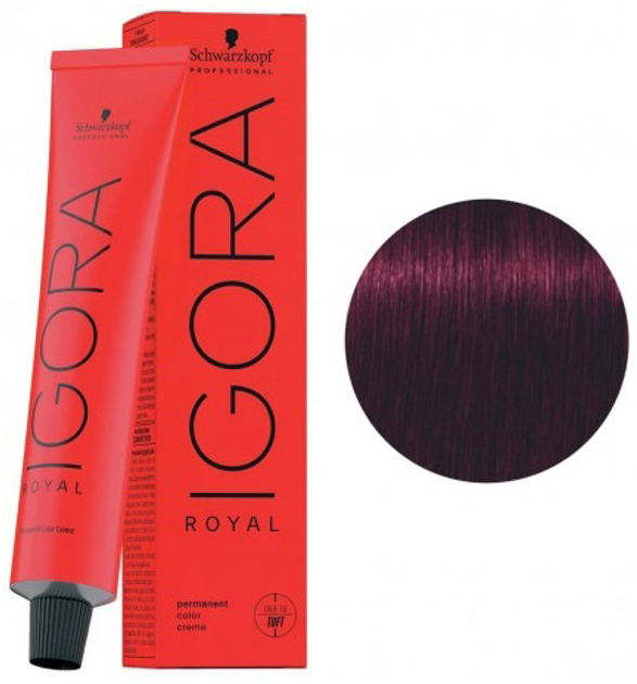 Фарба для волосся Schwarzkopf Professional Igora Royal 4-99 60 мл (4045787199482) - зображення 1
