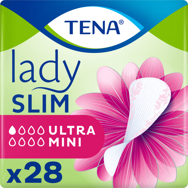 Урологічні прокладки Tena Lady Ultra Mini 28 шт. (7310791247649) - зображення 1