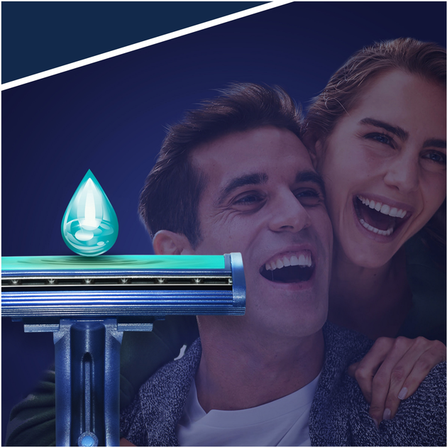Jednorazowe maszynki do golenia (brzytwy) męskie Gillette Blue 2 Plus 5 szt (3014260283254) - obraz 8