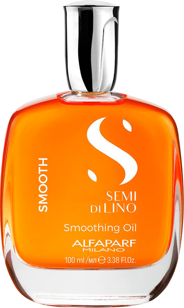 Wielofunkcyjny olejek do włosów niesfornych Alfaparf Semi Di Lino Smooth 100 ml (8022297111261) - obraz 1