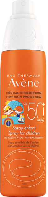 Сонцезахисний спрей для дітей Avene SPF50+ 200 мл (3282770202090) - зображення 1