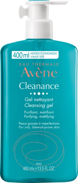 Очисний гель для обличчя і тіла Avene Cleanance 400 мл (3282770207774) - зображення 1