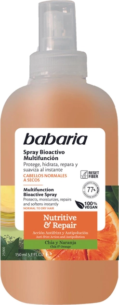Spray do włosów Babaria wielofunkcyjny bioaktywny 150 ml (8410412220415) - obraz 1