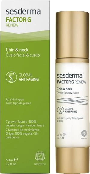 Омолоджувальний крем для овалу обличчя та шиї Sesderma Factor G Oval Cream 50 мл (8429979426345) - зображення 1