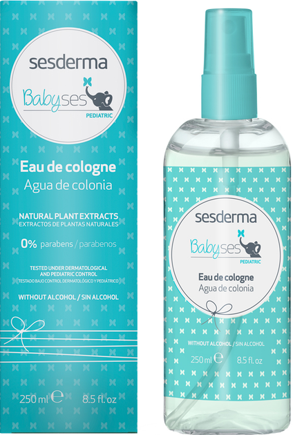 Woda toaletowa dla dzieci Sesderma Babyses Agua de coloni skóra wrażliwa bez alkoholu 250 ml (8429979428684) - obraz 1