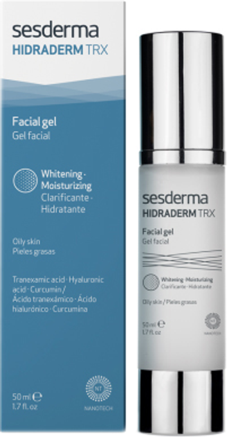 Nawilżający żel do twarzy Sesderma Hidraderm Trx Facial Gel 50 ml (8429979440273) - obraz 1