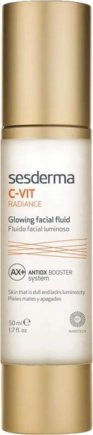 Krem do twarzy Sesderma C-Vit Fluid rozświetlający każdy rodzaj skóry 50 ml (8470003406581) - obraz 2
