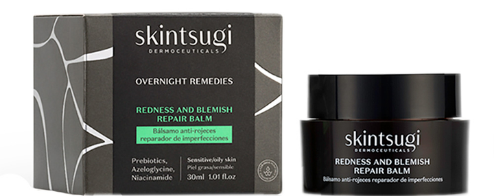 Нічний бальзам для обличчя Skintsugi Redness And Blemish Repair Balm для боротьби з почервоніннями та запаленнями 30 мл (8414719600116) - зображення 2