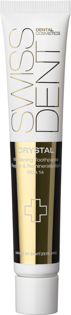 Pasta do zębów SWISSDENT Crystal Whitening 50 ml (7640126190686) - obraz 1