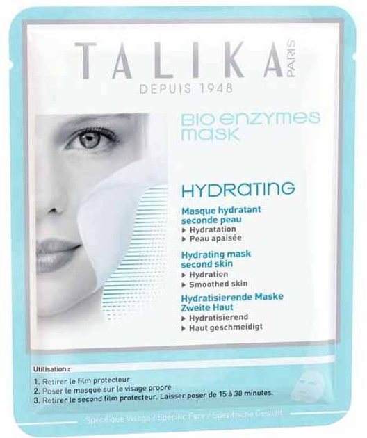 Maseczka nawilżająca do twarzy nawilżająca Talika Bio Enzymes Hydrating 20 g (3139436023004) - obraz 1