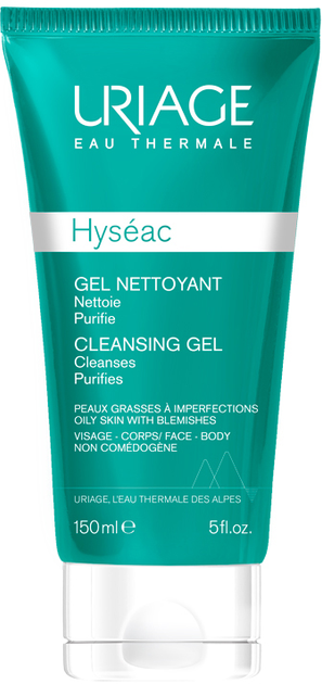 Гель для обличчя Uriage Hyseac Cleansing Gel Nettoyant Очисний 150 мл (3661434000973) - зображення 1