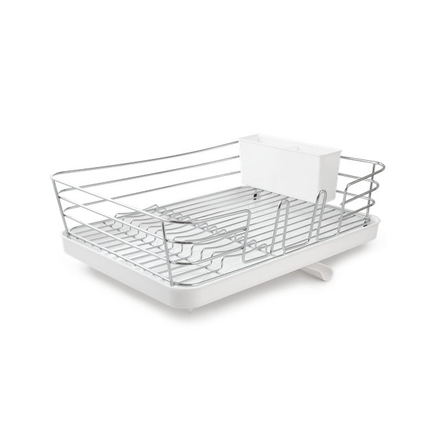 Сушилка для посуды MVM 390x300x120мм белая DR-02 WHITE - изображение 5