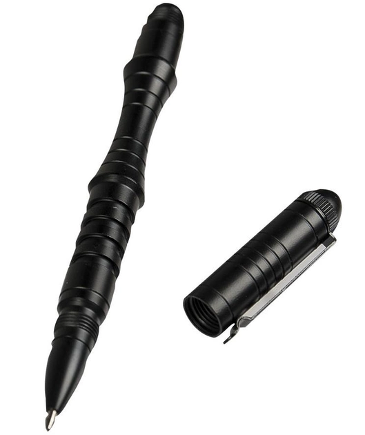 Ручка Tactical Pen черная Mil Tec Германия - изображение 2