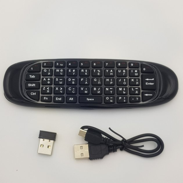 Пульт воздушная беспроводная мышка Air Mouse Keyboard G20 с русской ...
