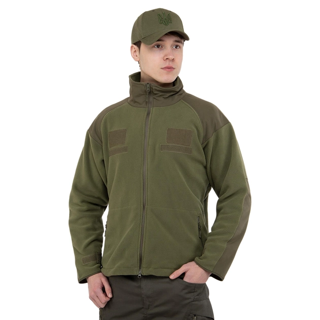 Куртка флісова Military Rangers ZK-JK6003 розмір 3XL (52-54) Колір: Оливковий - изображение 1