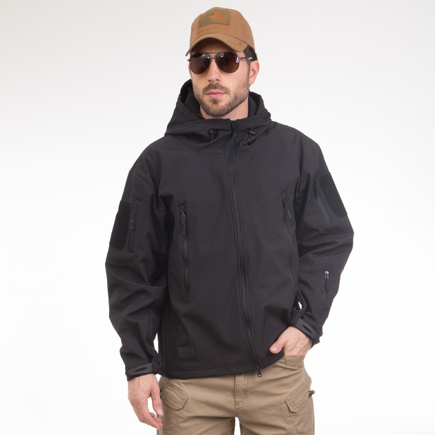 Куртка тактична SP-Sport TY-0369 L Колір: Чорний - зображення 1