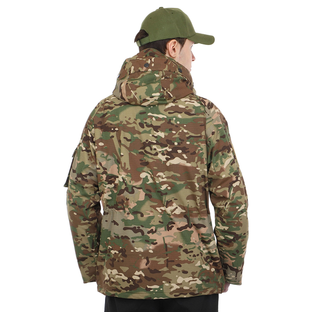 Куртка флісова Military Rangers CO-8573 розмір XXL Колір: Камуфляж Multicam - изображение 2