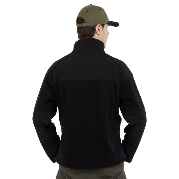 Куртка флісова Military Rangers ZK-JK6003 розмір 2XL (50-52) Колір: Чорний - изображение 2
