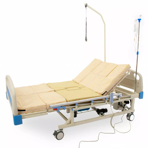 Медицинская кровать с туалетом и функцией бокового переворота для тяжелобольных MED1-H01-120 (MED1-H01-120) - изображение 1