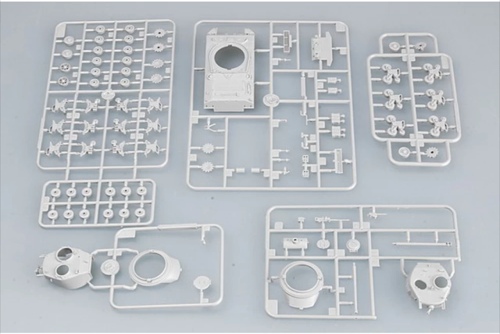 Збірна модель 1/72 танк M4A3 76(W) Tank Trumpeter 07226 - зображення 4