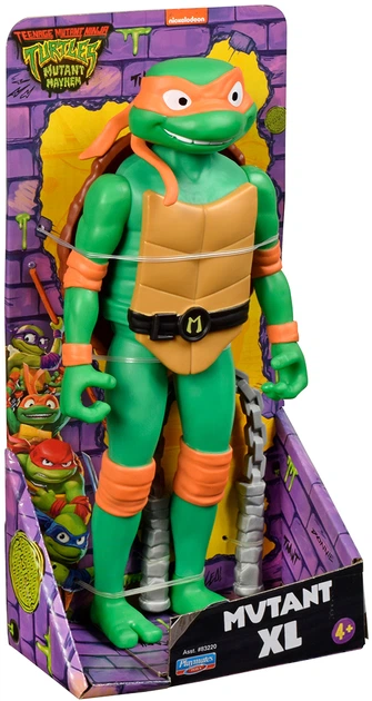 Игровая фигурка TMNT Черепашки-Ниндзя Movie III XL Микеланджело
