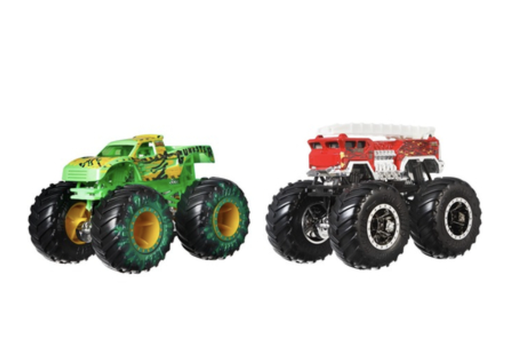 Машинки Хот Вілс Монстр Трак Monster Trucks Cunkster vs