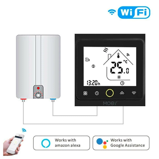 Регулятор для бойлера/котла Moes Wi-fi - изображение 2