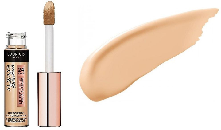 Bourjois Always Fabulous Full Coverage Sculptor Concealer 100 Ivoire 11 ml (3616303011321) - obraz 1