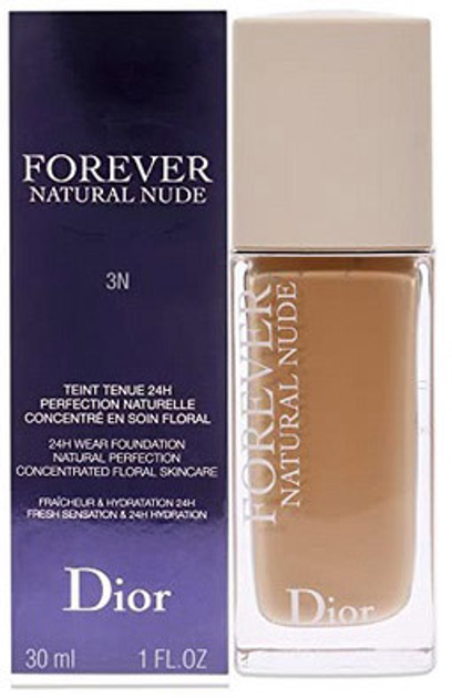 Podkład Dior Diorskin Forever Natural Nude 30 ml 3N neutralny (3348901525831) - obraz 1