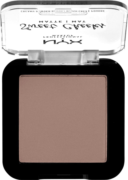 Róże do policzków NYX Professional Makeup Sweet Cheeks Creamy Powder Blush Matte z matowym wykończeniem 09 So taupe 5 g (0800897192297) - obraz 2