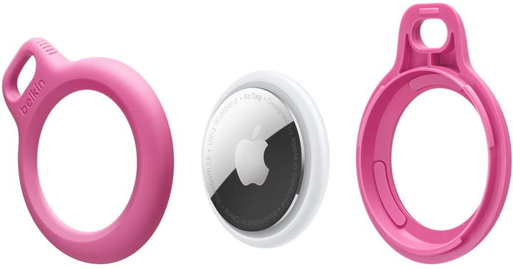 Brelok Belkin Secure Holder do Apple AirTag Różowy (F8W973btPNK) - obraz 3