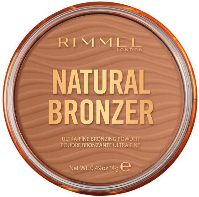 Puder brązujący Rimmel Natural Bronzer No. 2 Sunbronze 14 g (3616301173052) - obraz 1