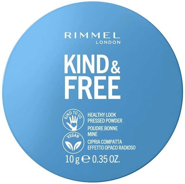 Kompaktowy puder Rimmel Kind & Free Light 10 g (3616302989874) - obraz 1
