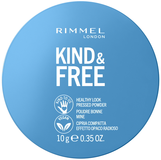 Пудра компактна Rimmel Kind & Free Light 10 г (3616302989874) - зображення 1