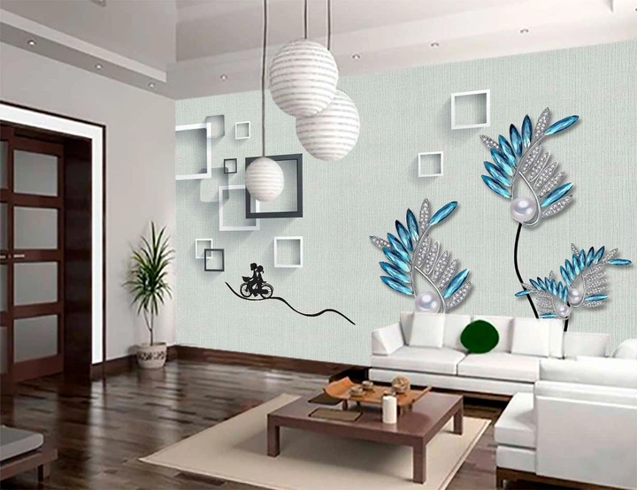 3D Фото Обои PHOTODECOR "Ювелирный цветок" 1 кв.м. - изображение 3