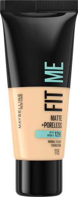 Podkład matujący Maybelline New York Fit Me 118 Nude 30 ml (3600531369392) - obraz 1