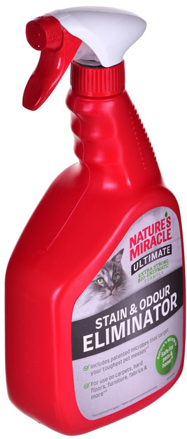 Preparat do usuwania plam NATURE'S MIRACLE Stain&Odour Eliminator 946ml DLKNAAPIE0001 - obraz 2