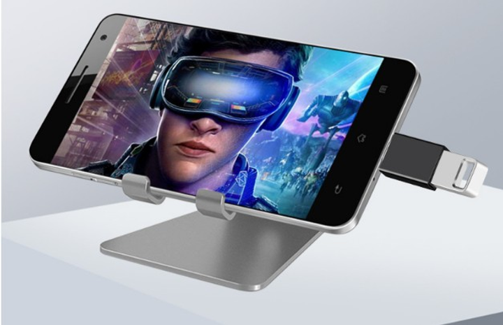 Переходник TYPE-C->OTG (USB 3.0) для подключения флешки к телефону ...