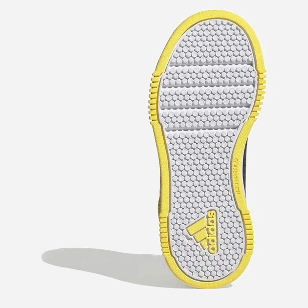 Buty sportowe chłopięce na rzepy adidas Tensaur Sport 2.0 CF GW6441 34 Czarne z żółtym (4065426084627) - obraz 4