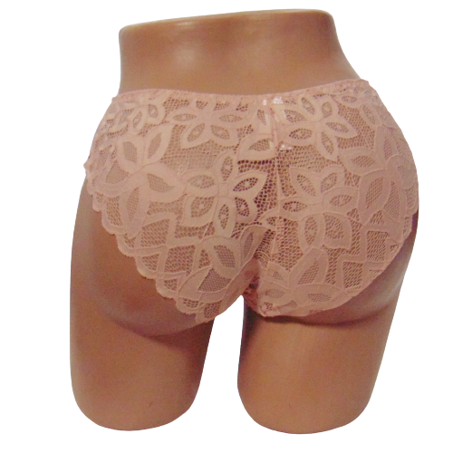 Женские ажурные трусы Heat Underwear V11913 L пудра - Фото 2 Женские ажурные трусы Heat Underwear V11913 L пудра - изображение 2