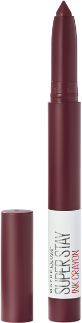 Помада для губ Maybelline New York Super Stay Ink Crayon 65 Settle For More 2 г (0000030174146) - зображення 2